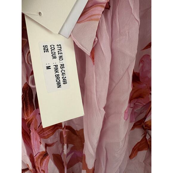 ROCOCO SAND Off Shoulder Mini Dress in Black Multi Fob - Picture 6 of 8